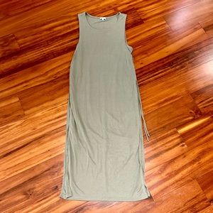 Splendid Olive Midi Tank Dress